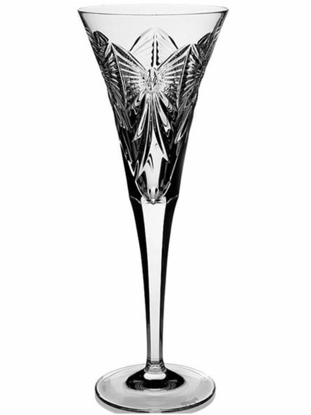 Waterford Crystal Millennium Series Champagne Flute - HAPPINESS